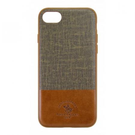Чехол для iPhone 7 Santa Barbara Virtuoso силикон+кожа (Коричневый) Чехол для iPhone 7 Santa Barbara Virtuoso силикон+кожа (Коричневый)