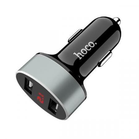 АЗУ Hoco Z26 High praise 2USB with digital display (black) АЗУ Hoco Z26 High praise 2USB with digital display (black)