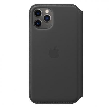 Кожаный чехол Folio для iPhone 11 Pro, чёрный Кожаный чехол Folio для iPhone 11 Pro, чёрный