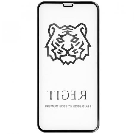 Защитное стекло для iPhone XR Tiger 5D (Черный) Защитное стекло для iPhone XR Tiger 5D (Черный)